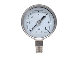 stainless steel pressure gauge