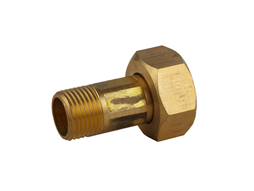 Brass Straight Connector